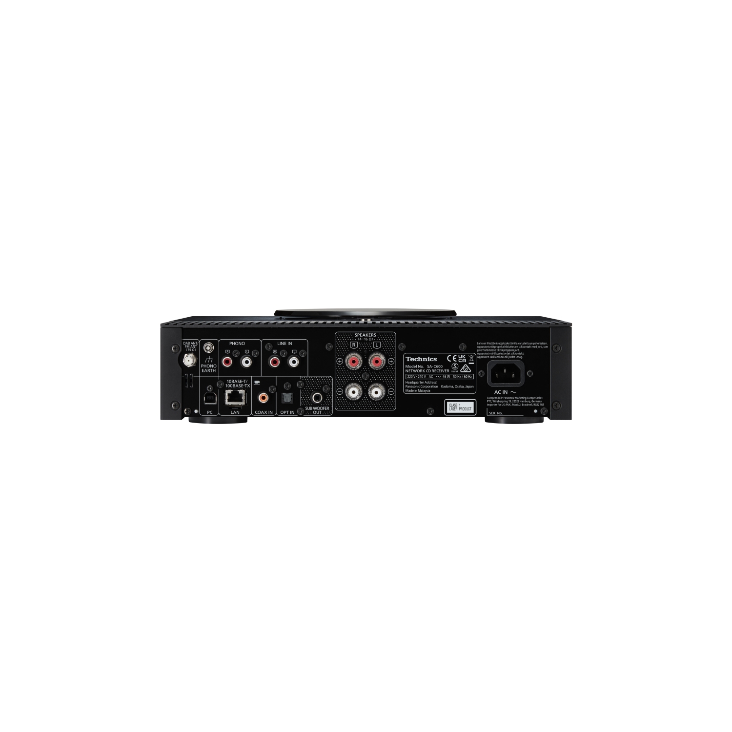 Technics Premium Class Network CD Receiver - SA-C600 ** Stock Only
